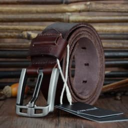 COWATHER 2021 Top Cow genuine leather belts for men alloy buckle fashion style FULL GRAIN male belt