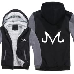 Anime hoodies Cartoon Jacket Thicken Hoody Zipper Ball Sweatshirt