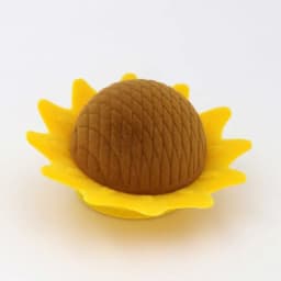 Yellow Sunflower Velvet Ring Box Earrings Present Gift Boxes Packaging For Jewelry Wedding Engagement Display Holder Wholesale