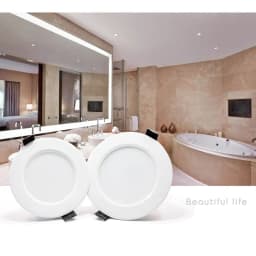 10 pcs Dimmable Waterproof LED Downlight AC220V 230V 5W 7W 9W 12W 15W 18W LED Indoor Lamp Recessed LED Spot Light For Bathroom