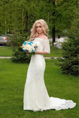 Lace Boho Mermaid Wedding Dresses Half Sleeves Off The Shoulder Beach Bridal Dresses Elegant Wedding Gowns