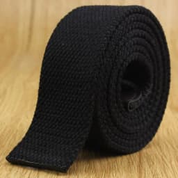 SupSindy Men 3.8cm Width Canvas Belt Without Buckle Thicken Weave Strap 20 Colors Pure Color Stripe Belts for Women 110cm-160cm