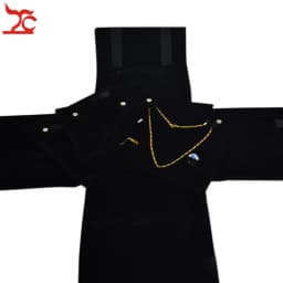 Portable 5 Layer Velvet Jewelry Display Storage Pouch Black Pendant Necklace Earrings Ring Holder Travel Roll Bag Pearl Folder