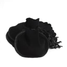 100pcs 70*80mm Lovely Thin Black Velvet Drawstring Pouch Bag Jewelry Bag,Funeral Ceremony Party Xmas Wedding Gift Bag sachet