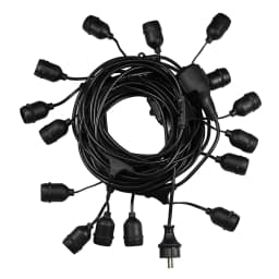 15M S14 String Lights E27 LED Retro Edison Filament Bulb Outdoor Garden Patio Holiday Wedding Garland LED S14 String Lights