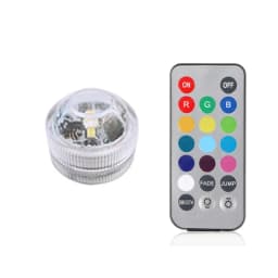 Led Submersible Night Light Lamp RGB Underwater Light Wedding Tea Light Vase Fish Tank Pool Party Christmas Decorative Lights
