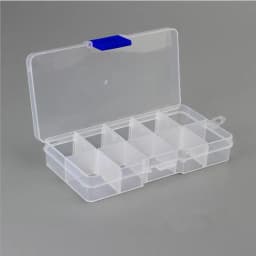 10 Slots ( Adjustable) Plastic Jewelry Box Storage Case Craft Jewelry Organizer Beads Diy Jewelry Making Joyero Organizador Z28