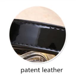 PU Leather balck Shoulder strap handbag bag strap belt DIY accessories handle with clasp 43 cm and 60cm 1pcs/lot