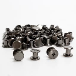 24pcs Chicago Screw Set Belt Attachments Clips Holster Belt Loops 5X6mm for DIY Kydex Sheath Hand Tool Parts
