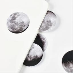 45pcs Planet & Moon Cycle Label Stickers Pack Decorative Stationery for Scrapbooking DIY Diary Album Stick Labels