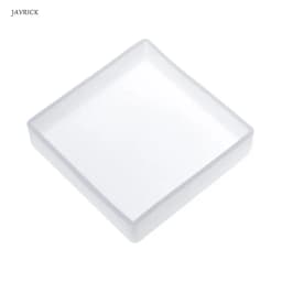 Silicone Mould DIY Making Crafts Resin Casting Molds Including Cube Square for Resin Epoxy Candle Fondant Soap Bowl Mat