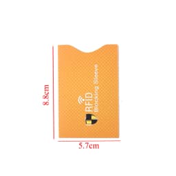 5Pcs Anti Theft for RFID Credit Card Protector Blocking Cardholder Sleeve Skin Case Covers Protection Bank Card Case New