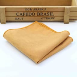 Two Sides Solid Micro Suede Handkerchief Groom Leather Mens Plaid Soft Scarves For Men Hankies Pocket Square Male Handkerchiefs