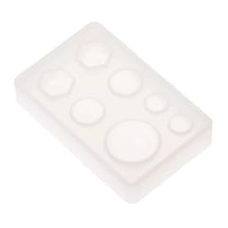 Epoxy Resin Silicone Mold DIY Geometric Triangle Mirror Craft Jewelry Making Decorative Cake