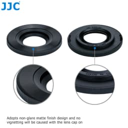 JJC Auto Lens Cap for Panasonic G Vario 12-32mm f/3.5-5.6 ASPH Olympus M.ZUIKO DIGITAL ED 14-42mm f/3.5-5.6 EZ Replaces LC-37C