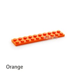 20pcs DIY Building Blocks Thin Figures Bricks 2x10 Dots Educational Creative Size Compatible With 3832 Plastic Toys for Children
