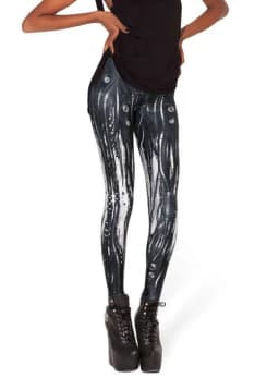 42 Design Women Galaxy Leggings Rainbow Cloud Black Green Muscle Mermaid printed Leggings pants Leggins 4XL