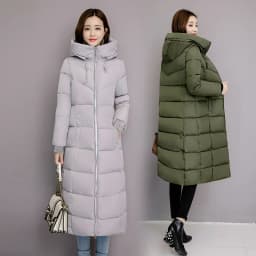 2026 Women's Winter Coats Long Section Warm Down Basic Jacket Coat Fashion Slim Outwear Female Korean Large Size Jackets M-6XL