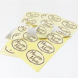 100PCS/Lot Korea DIY Multifunction Oval Sticker for Handmade Products Hand Made Sticker