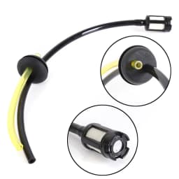 Replacement Strimmer Trimmer Brush Cutter Hose Pipe with Fuel Petrol Tank Filter