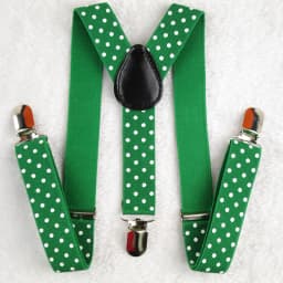 BD006-S 2.5*65CM Baby suspenders Dot print 11 colors adjustable kids pant suspenders for 1-8 years boys and girls free shipping