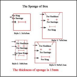 24pcs Square Jewelry Packaging Box 9*7cm Purple Paper Necklace Ring Earrings Bracelet Gift Box for Valentine's Day High Quality