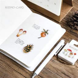 45 Pcs Forest Plant Label Stickers Pack Decorative Stationery for Scrapbooking DIY Journal & Album Stick Labels