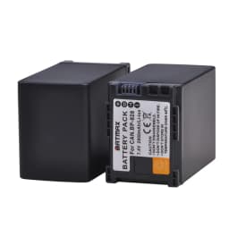 Batmax BP-828 BP828 2900mAh battery for Canon VIXIA XA20,XA25,XA35, XA40, XA45, XA50, XA55, XA65,XA70,XA75,HF G30,G40,XF400