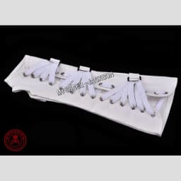 Rare Michael Jackson Punk Armbrace BAD Jam Black White Cotton Glove For Fans Punk For Performance Party Show Imitation