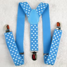 BD006-S 2.5*65CM Baby suspenders Dot print 11 colors adjustable kids pant suspenders for 1-8 years boys and girls free shipping