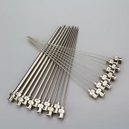 5 Pack - 100mm or 150mm,200mm Cannula Length Dispensing Needle (8G,10G,12G,14G...27G Optional)- Blunt Tip, All Metal