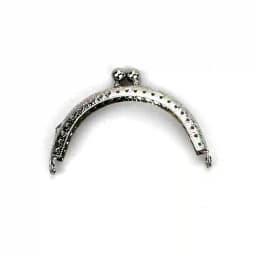 20 Pcs/Lot 8.5 CM Size Double Bead Semicircular Metal Purse Frame Kiss Clasp Clutch DIY Bag Accessory