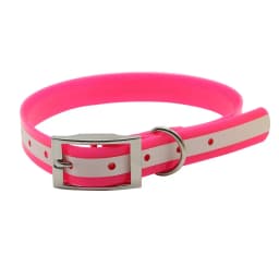 High Quality Pet Dog Collar TPU+Nylon Night Glowing Reflective Safety Collars Deodorant Waterproof Collar Pet Supplies