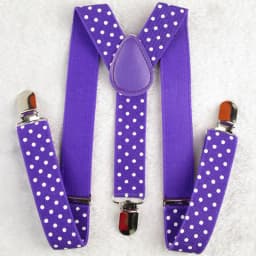 BD006-S 2.5*65CM Baby suspenders Dot print 11 colors adjustable kids pant suspenders for 1-8 years boys and girls free shipping
