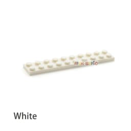 20pcs DIY Building Blocks Thin Figures Bricks 2x10 Dots Educational Creative Size Compatible With 3832 Plastic Toys for Children