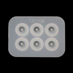 10MM Epoxy Resin Molds Big Hole Bead Silicone Mold Fit For Add-a-Bead Bracelet DIY Resin Jewelry Making