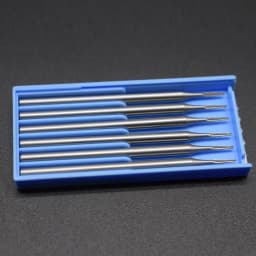 6PCS High Speed Tungsten Steel Burs Cone For Setting Gems Shank 2.35MM Jewellery Making Tools