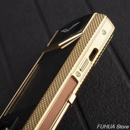 Metal Body Luxury Bar Phone K9 Dual Sim Bluetooth Dialer Senior Mobile Cellphone Invisible Keyboard V9
