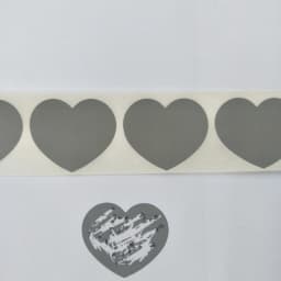 1000pc/Roll 30*35mm Gold Or Silver Love Heart Scratch Off Stickers,Secret Message/Wedding/Lovers Game Scratching Label Sticker