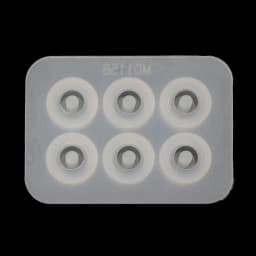 10MM Epoxy Resin Molds Big Hole Bead Silicone Mold Fit For Add-a-Bead Bracelet DIY Resin Jewelry Making