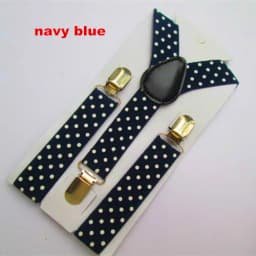 BD006-S 2.5*65CM Baby suspenders Dot print 11 colors adjustable kids pant suspenders for 1-8 years boys and girls free shipping