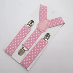 BD006-S 2.5*65CM Baby suspenders Dot print 11 colors adjustable kids pant suspenders for 1-8 years boys and girls free shipping