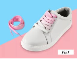 1Pair Colorful Silk shoelaces Candy Gradient Party Camping Boots Shoelace Canvas Strings Camping Shoes Lace Growing rainbow BC-2