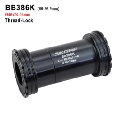 MTB Road Bike Bottom Brackets BB30 BSA30 PF30 BB386 46/42x22 24 30mm Sealed Bearing Mountain Bicycle BB Sets Central Axis