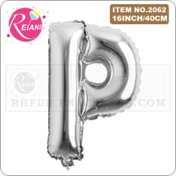 16 Inch Silver Alphabet Number Letters Balloons Birthday Party Decorations Kids Foil Balloon New Year Party Wedding Decoration