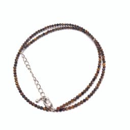 Cute and Simple Lapis Lazuli Crystal Quartz 2mm Mini Beads Pendant Necklace Handmade Nepal Jewelry Girls Choker Necklace