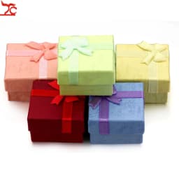 12/24/36pcs Ring Storage Box Earring Storage Gift Box High Quality Paper Jewelry Packaging Container Small Jewelry Box Display