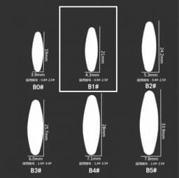 5packs/lot High Quality Seven star Fishing Float Bobber 2 Size Rig Float Beans 8 Colors Striking Beads With Hole A437