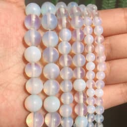 Natural Stone Beads 4-12mm Lava Rose Quartz Tiger Eye Turquoise Labradorite Round Beads for Jewelry Making Diy Bracelet 15inch