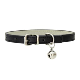 Cute Cat Collar Solid Faux Leather Adjustable Pet Collars with Bells Cats Products for Pets Dog Accessories